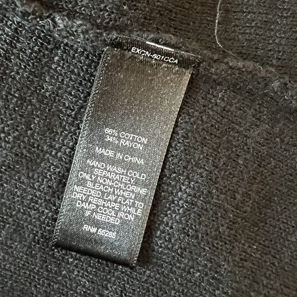 Express Black And Red Striped Sweater Dress. Size Medium - Picture 4 of 10